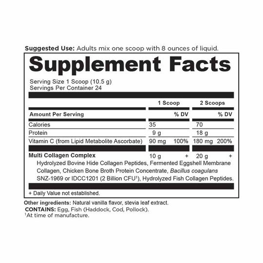 Multi Collagen Protein Powder, ANN